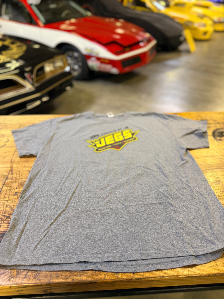 2018 Jeg Coughlin Jr JEGS Pro Stock Tee XL – 6-Time NHRA Champion Camaro Drag Racing Shirt