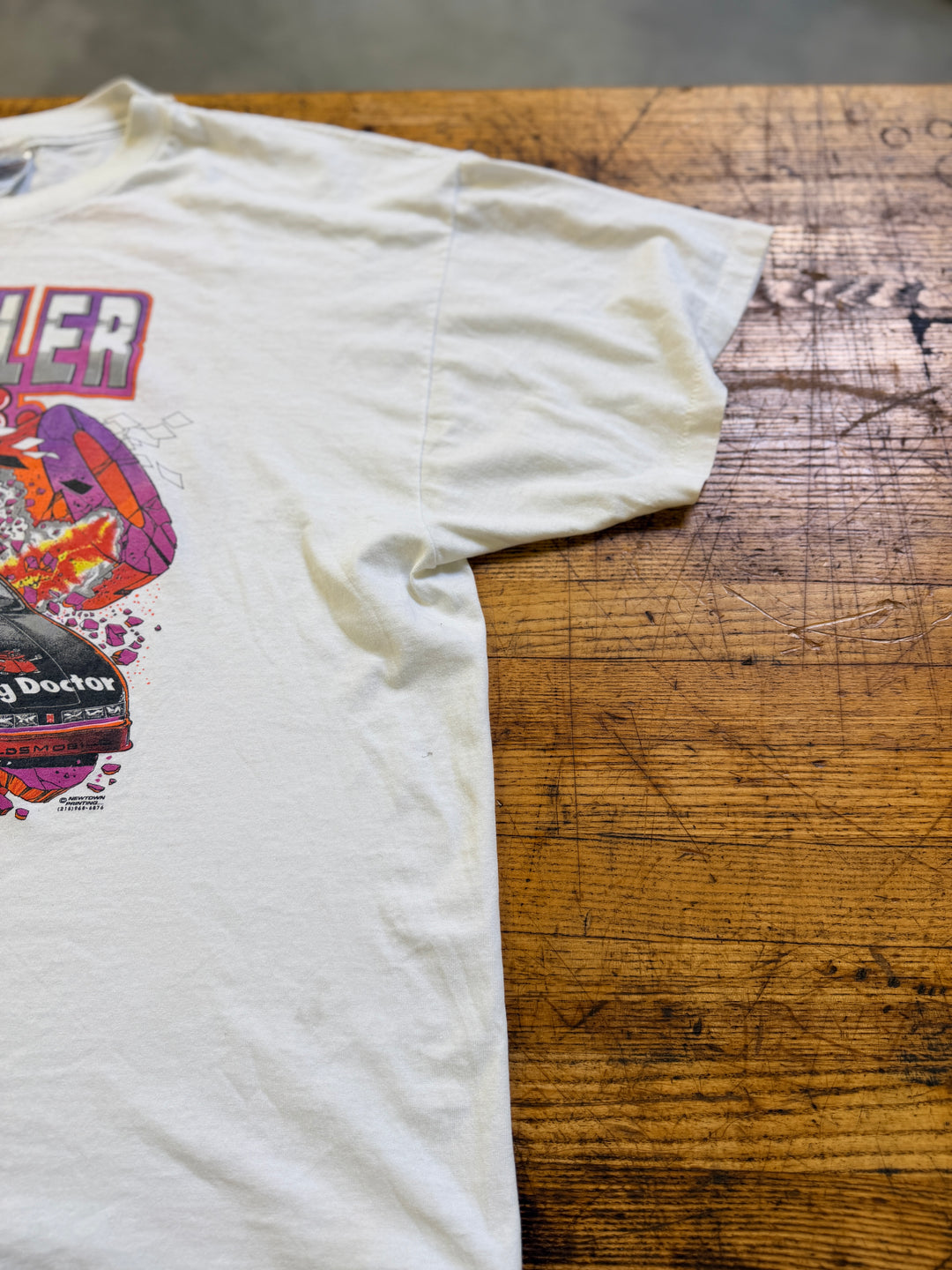 Vintage Jim Epler Rug Doctor Mr 300 Funny Car T-Shirt XXL