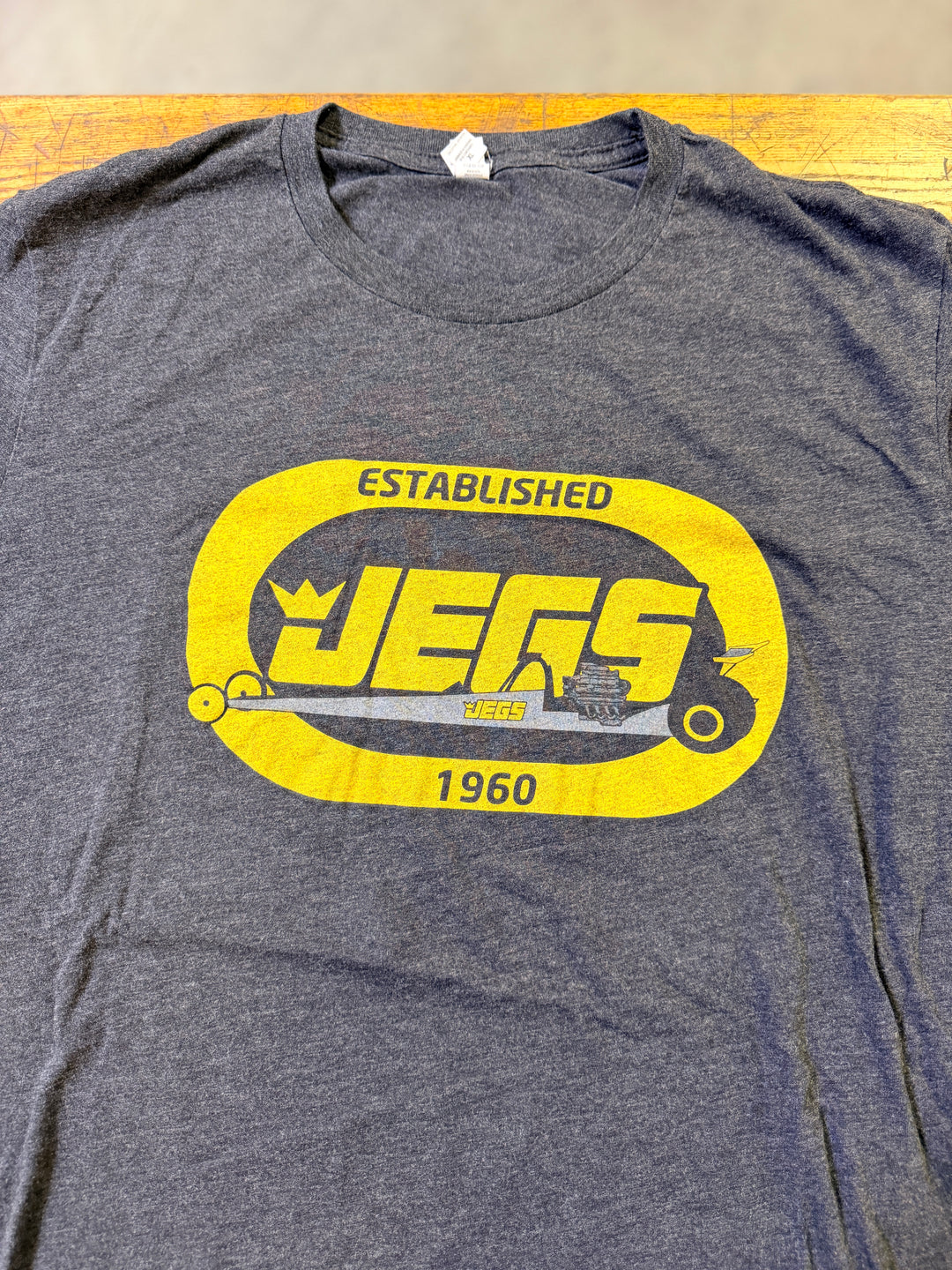 2015 JEGS “Since 1960” Dragster Tee XL – Vintage Style Racing Shirt (New)