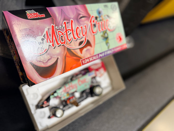 Jim Epler 2001 Motley Crue Nitro Funny Car 1:24 Diecast – Racing Champions (Rare NHRA)