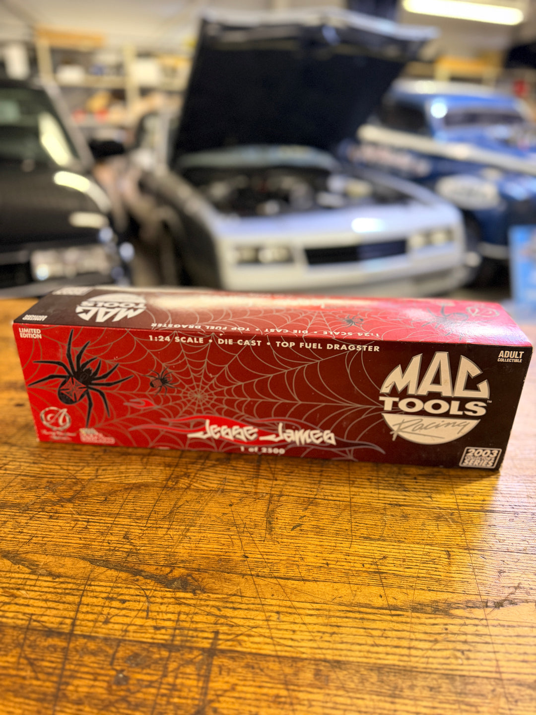 Jesse James Mac Tools Top Fuel Dragster 1:24 – 1 of 2,500 Racing Champions NHRA Diecast