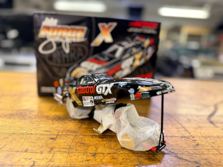 John Force Castrol GTX 10X Champion 2001 Mustang Funny Car 1:24 Diecast – Action NHRA