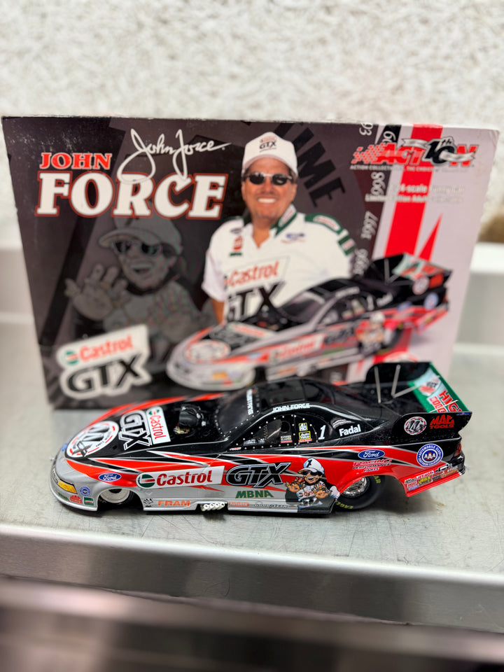 John Force GTX 11X Champion 2002 Ford Mustang Funny Car 1:24 – NHRA Diecast 1 of 4,284