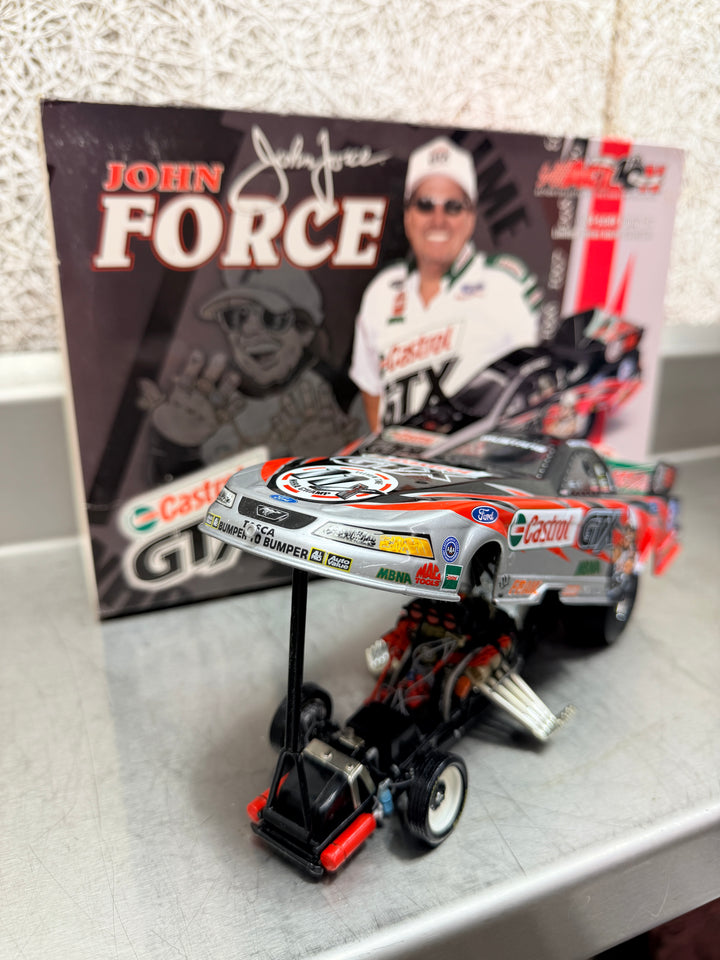 John Force GTX 11X Champion 2002 Ford Mustang Funny Car 1:24 – NHRA Diecast 1 of 4,284