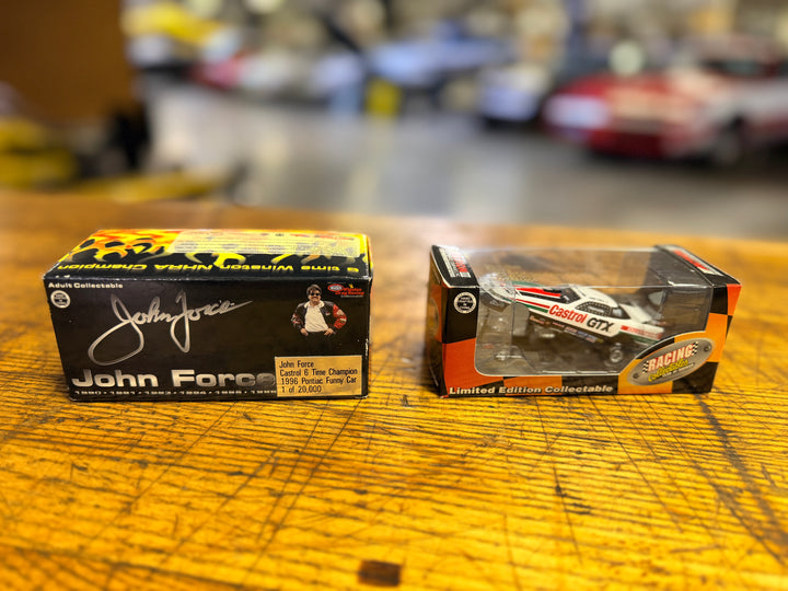 John Force 1990s Funny Car 2-Pack (1993 & 1996) – 1:64 Scale NHRA Diecast Collectibles