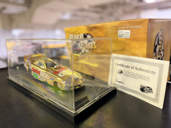 John Force Castrol GTX Gold 9X Champ 2000 Mustang Funny Car 1:24 Diecast – Limited 1 of 2000