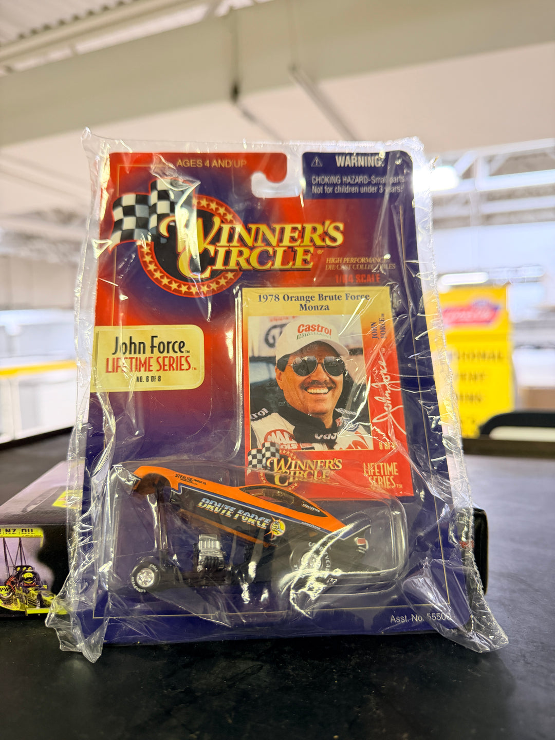 John Force 1:64 Winner’s Circle 2-Pack – 1978 Brute Force & 1999 Superman Funny Cars