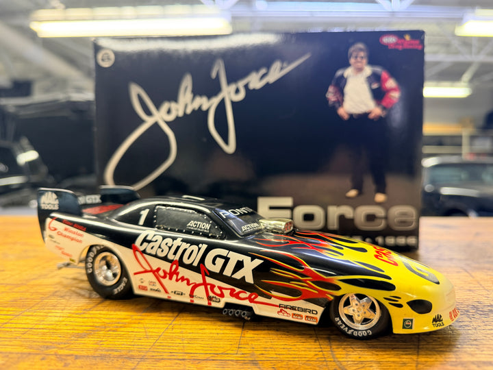 John Force 1996 Castrol GTX 6X Champion Pontiac Funny Car 1:24 Diecast – Action Collectibles