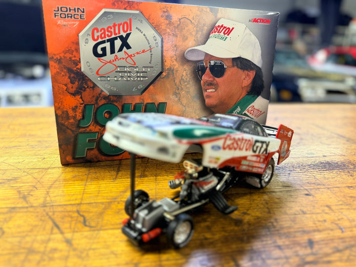 John Force 1999 GTX 8x Champ Ford Mustang Funny Car 1:24 – 1 of 5,004 NHRA Diecast