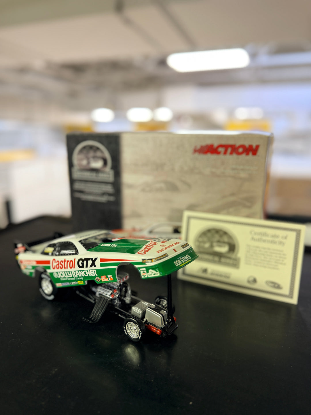 John Force 1991 Jolly Rancher Oldsmobile Funny Car 1:24 – 2006 Action/Lionel NHRA Diecast