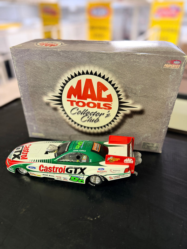 John Force 1999 Ford Mustang Funny Car 1:24 – MAC Tools 1 of 5,004 NHRA Diecast