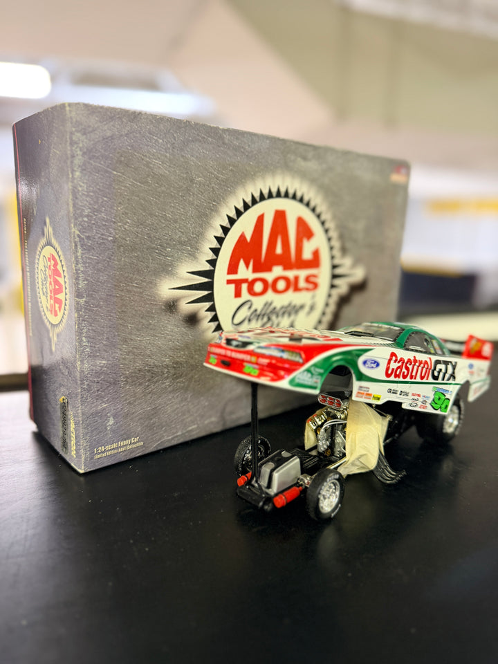John Force 1999 Ford Mustang Funny Car 1:24 – MAC Tools 1 of 5,004 NHRA Diecast