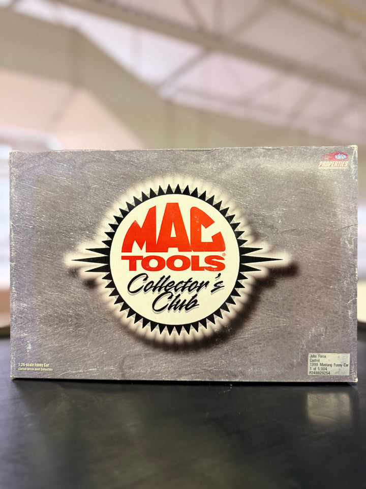 John Force 1999 Ford Mustang Funny Car 1:24 – MAC Tools 1 of 5,004 NHRA Diecast