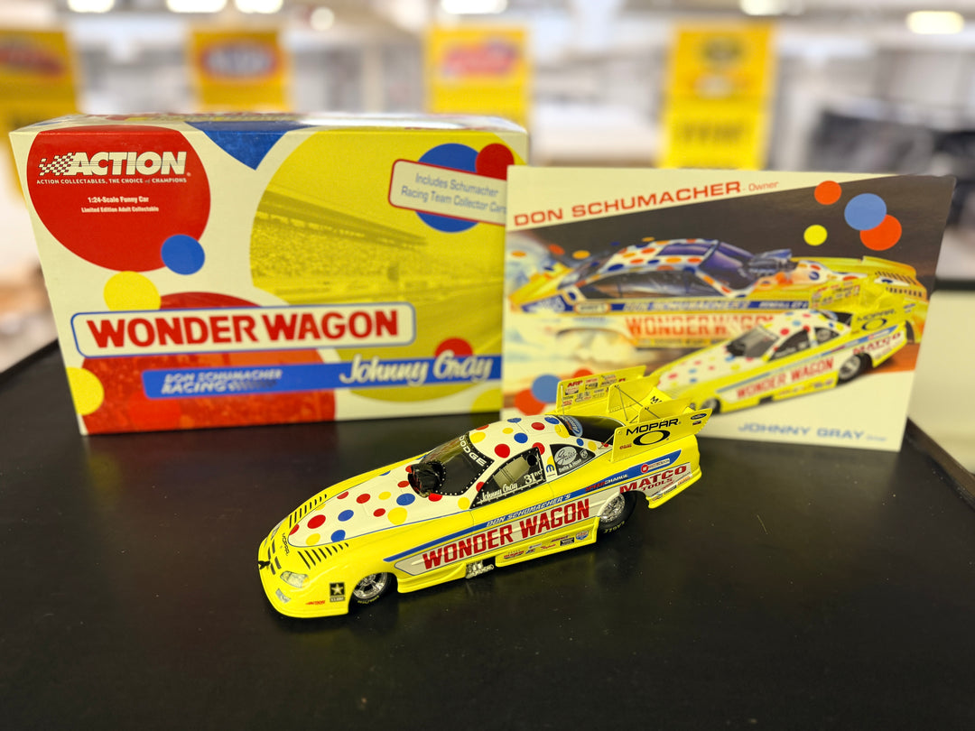 Johnny Gray Wonder Wagon Funny Car 1:24 Diecast – Don Schumacher Tribute | Action Collectibles 1 of 2004