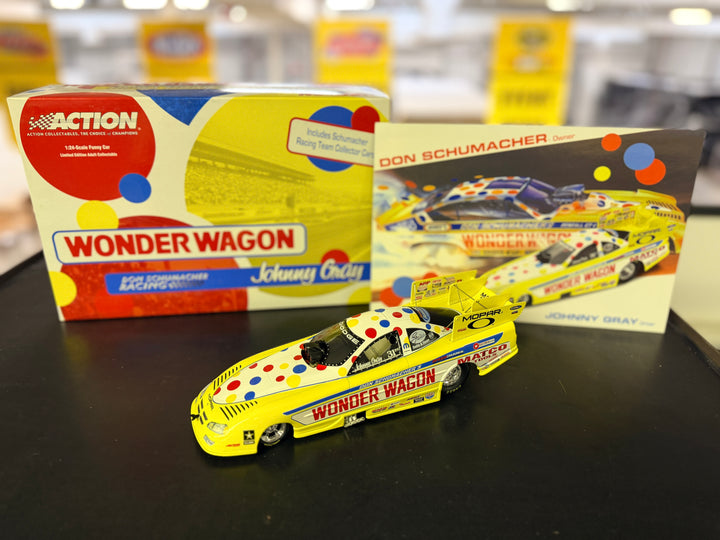 Johnny Gray Wonder Wagon Funny Car 1:24 Diecast – Don Schumacher Tribute | Action Collectibles 1 of 2004