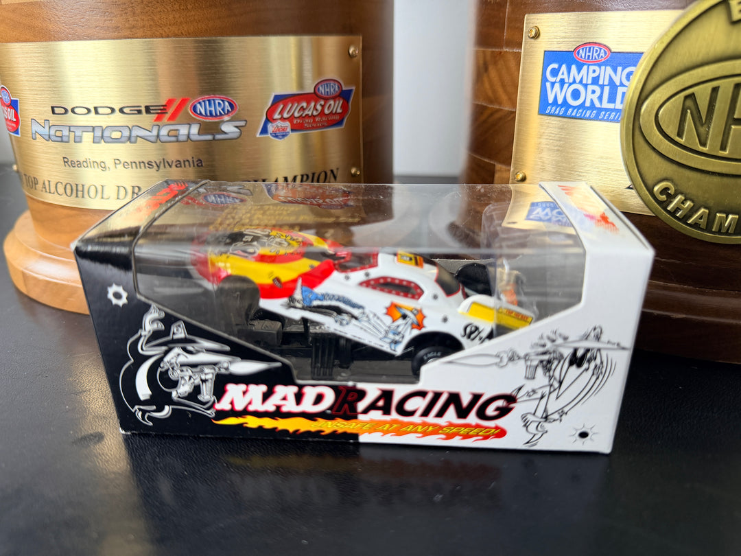 Jerry Toliver 1:64 Funny Car 2-Pack – 1998 Spy vs. Spy (1 of 2,500) & 2000 Stone Cold Steve Austin WWF NHRA Diecast