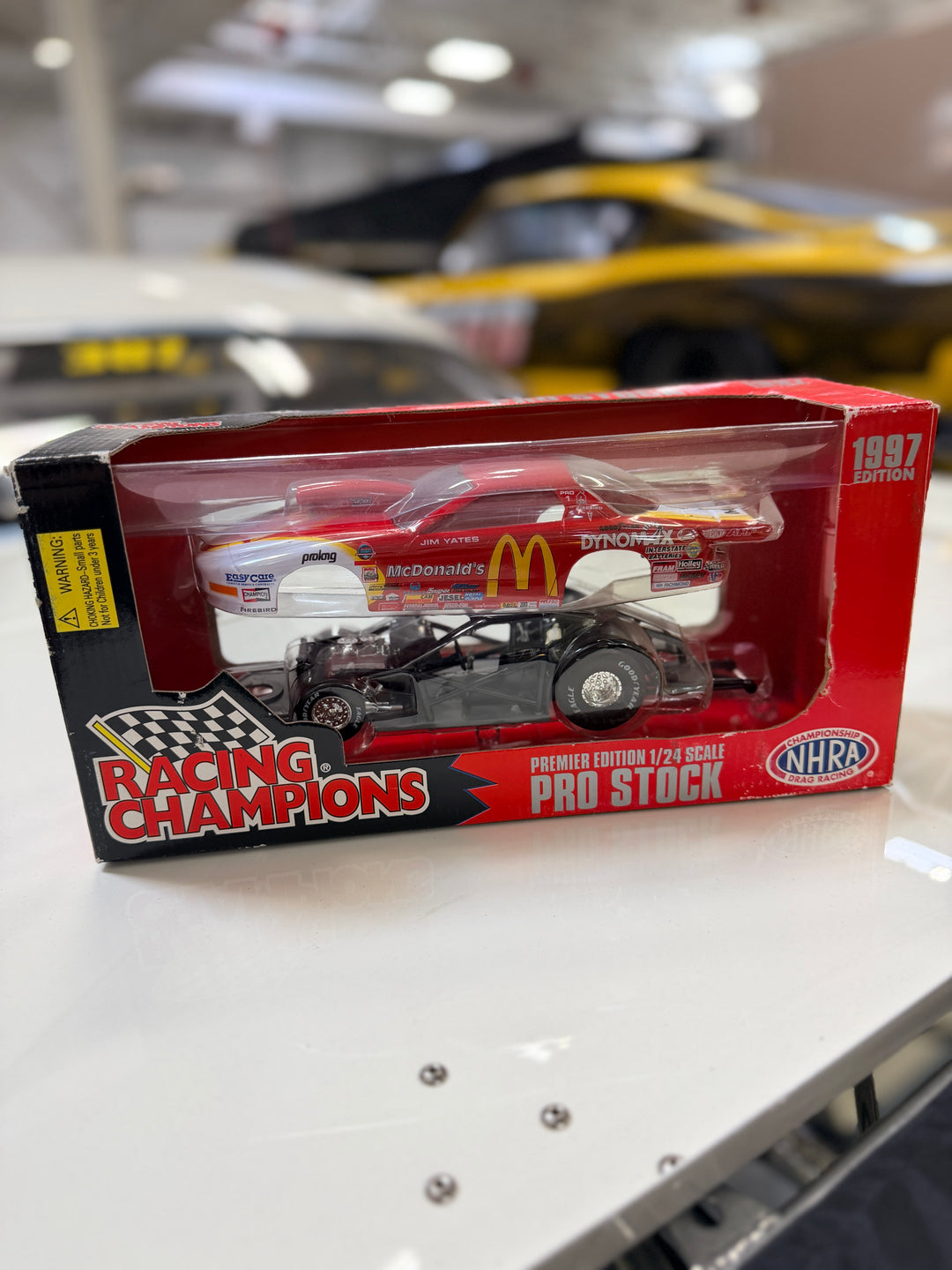 Jim Yates McDonald’s 1997 Pontiac Firebird Pro Stock 1:24 – NHRA Diecast Racing Champions