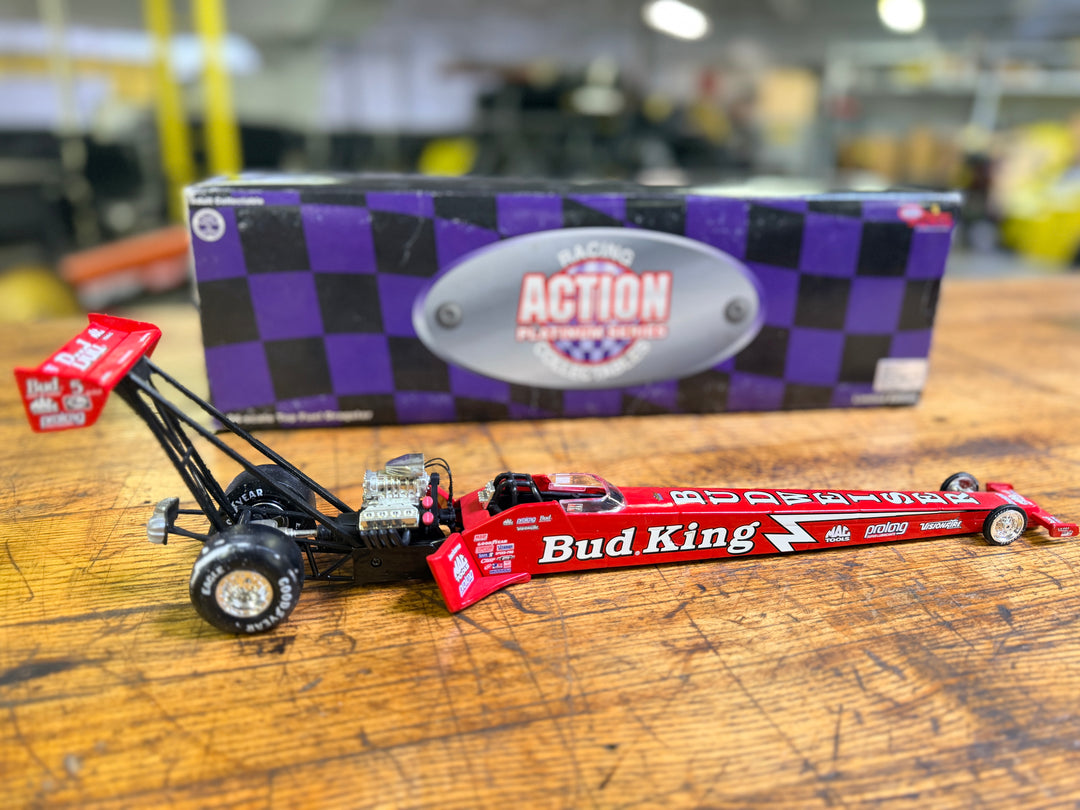 Kenny Bernstein Bud King 1997 Top Fuel Dragster 1:24 – 1 of 9,008 Action/Lionel NHRA Diecast