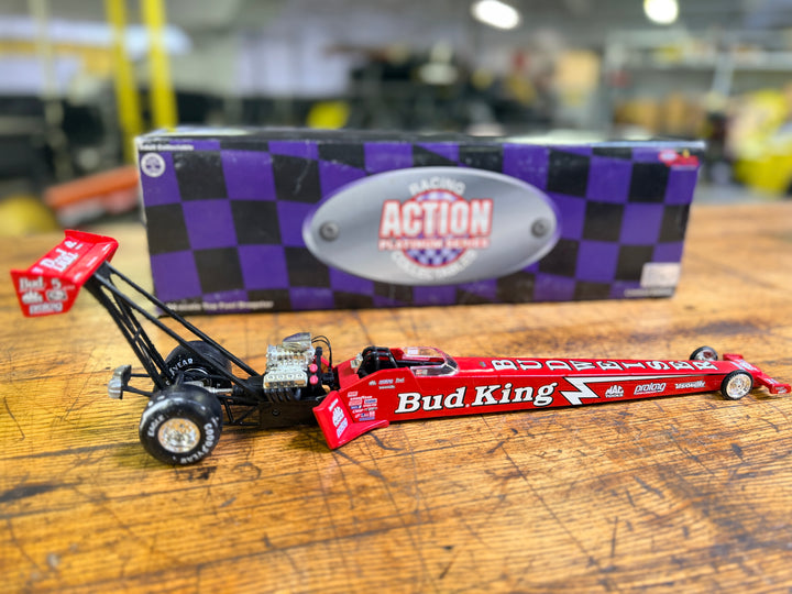 Kenny Bernstein Bud King 1997 Top Fuel Dragster 1:24 – 1 of 9,008 Action/Lionel NHRA Diecast