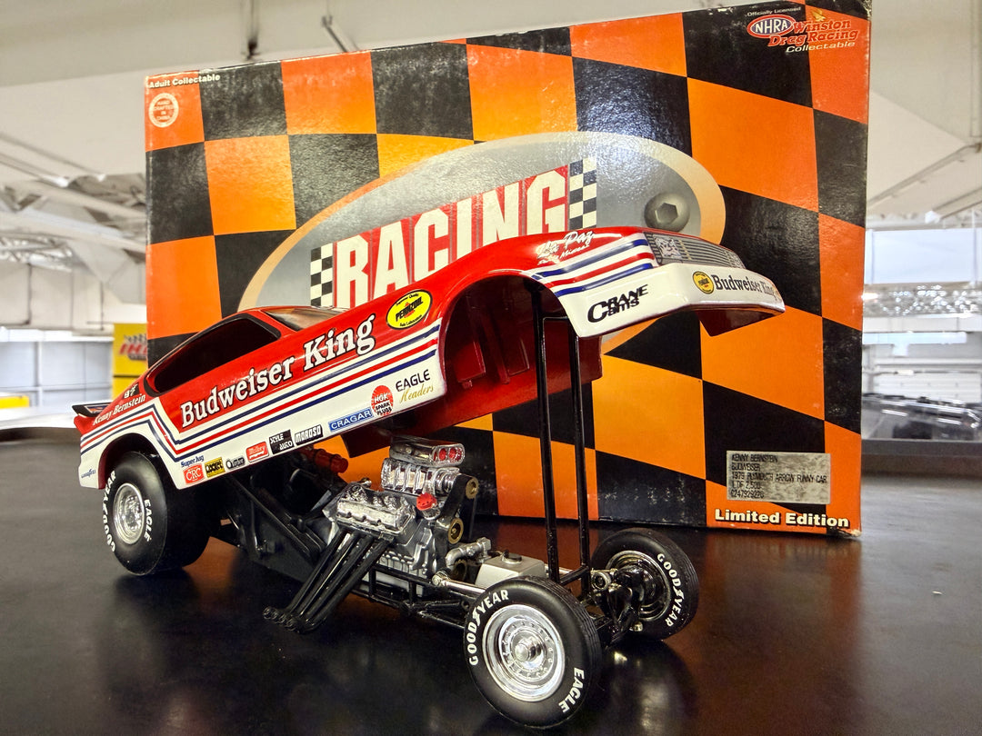 Kenny Bernstein Budweiser 1979 Plymouth Arrow Funny Car 1:24 Action RCCA Diecast – “Bud King” Edition (1 of 2,500)