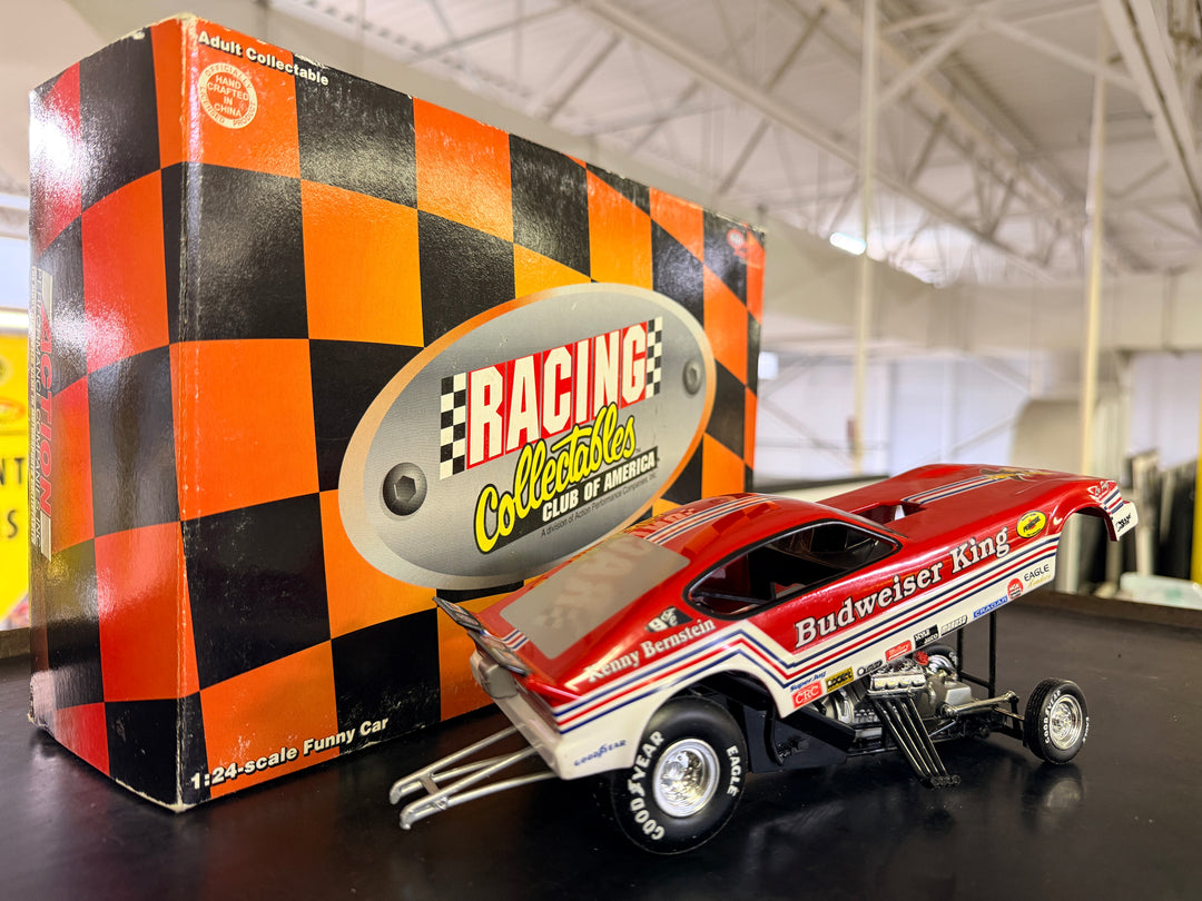 Kenny Bernstein Budweiser 1979 Plymouth Arrow Funny Car 1:24 Action RCCA Diecast – “Bud King” Edition (1 of 2,500)