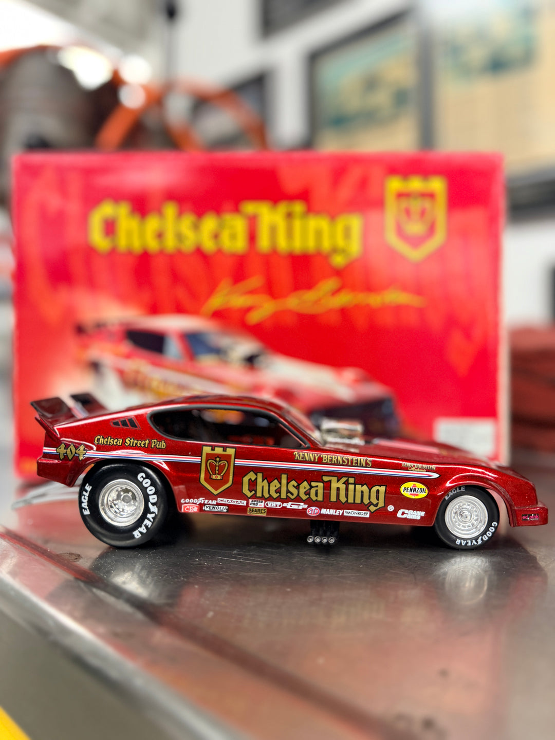 Kenny Bernstein Chelsea King 1979 Plymouth Arrow Funny Car 1:24 – Rare NHRA Diecast 1 of 6,000