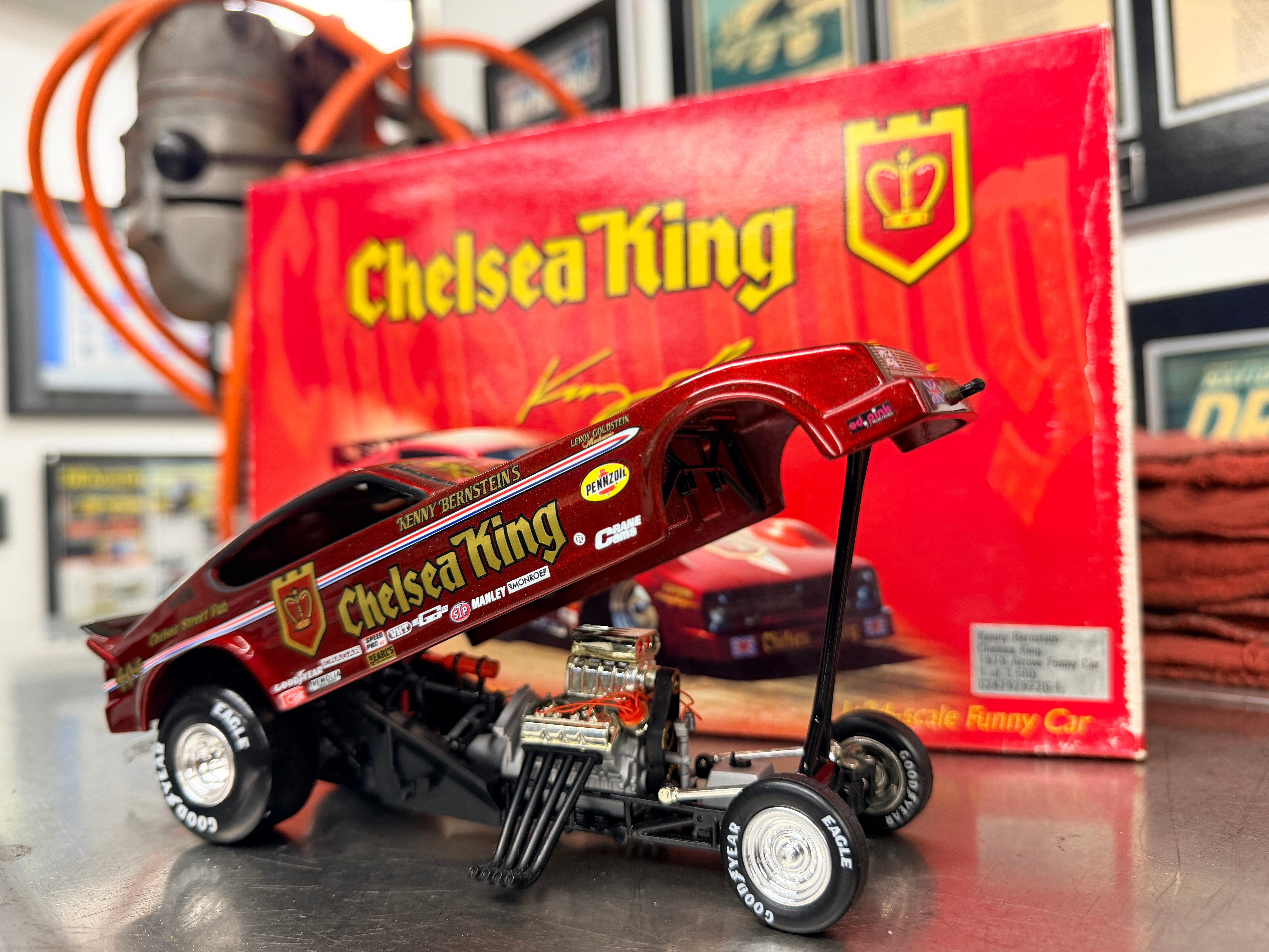 Kenny Bernstein Chelsea King 1979 Plymouth Arrow Funny Car 1:24
