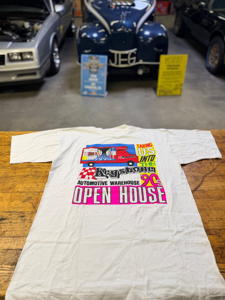 Vintage 90s Joe Amato Valvoline Racing T-Shirt – Keystone Automotive Open House Tee-Size XL | NHRA Top Fuel Legend | Rare Collectible