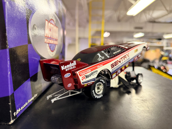Bruce Larson 1989 Sentry Oldsmobile Funny Car 1:24 Diecast – Action Collectibles Limited Edition 1 of 6000