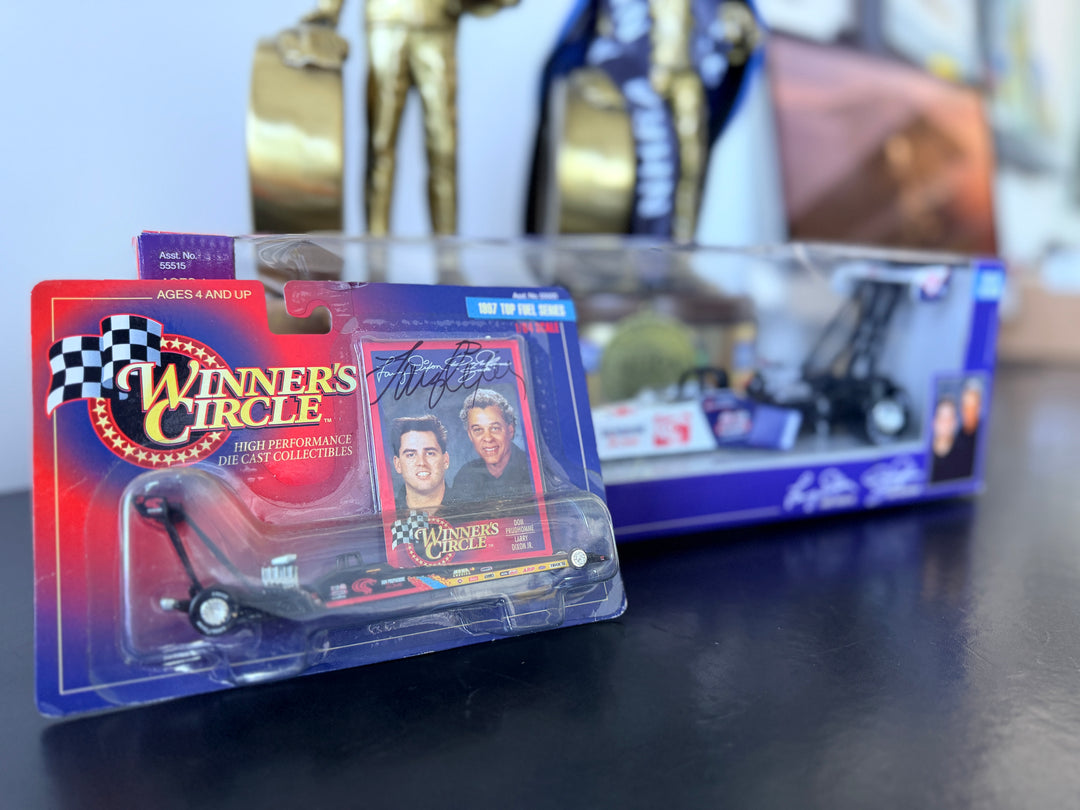 Snake & Dixon 2-Pack – Larry Dixon 1997 Top Fuel Dragsters (Signed 1:64 + 1:24 Winner Circle)