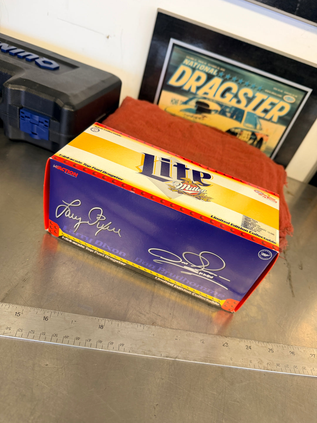 Larry Dixon Miller Lite 1997 Top Fuel Dragster 1:64 – Action NHRA Diecast 1 of 9,000