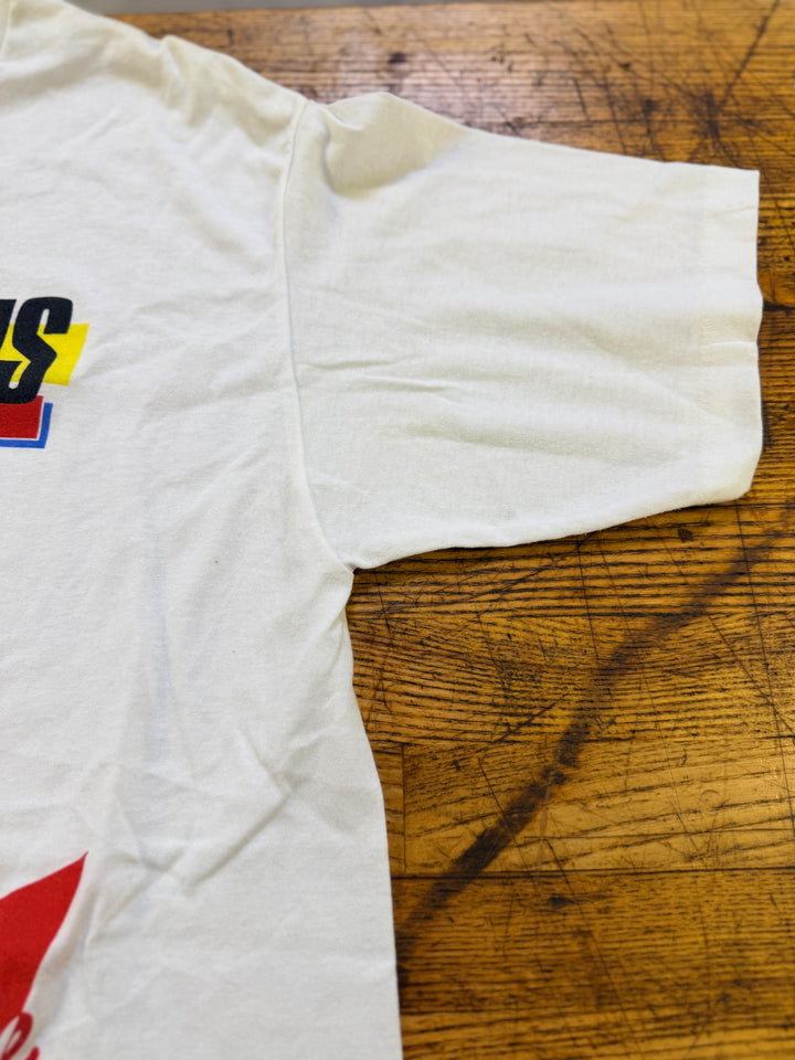 Vintage 1980s Lori Johns NHRA Fan Club Tee (Deadstock, Single Stitch, Large)