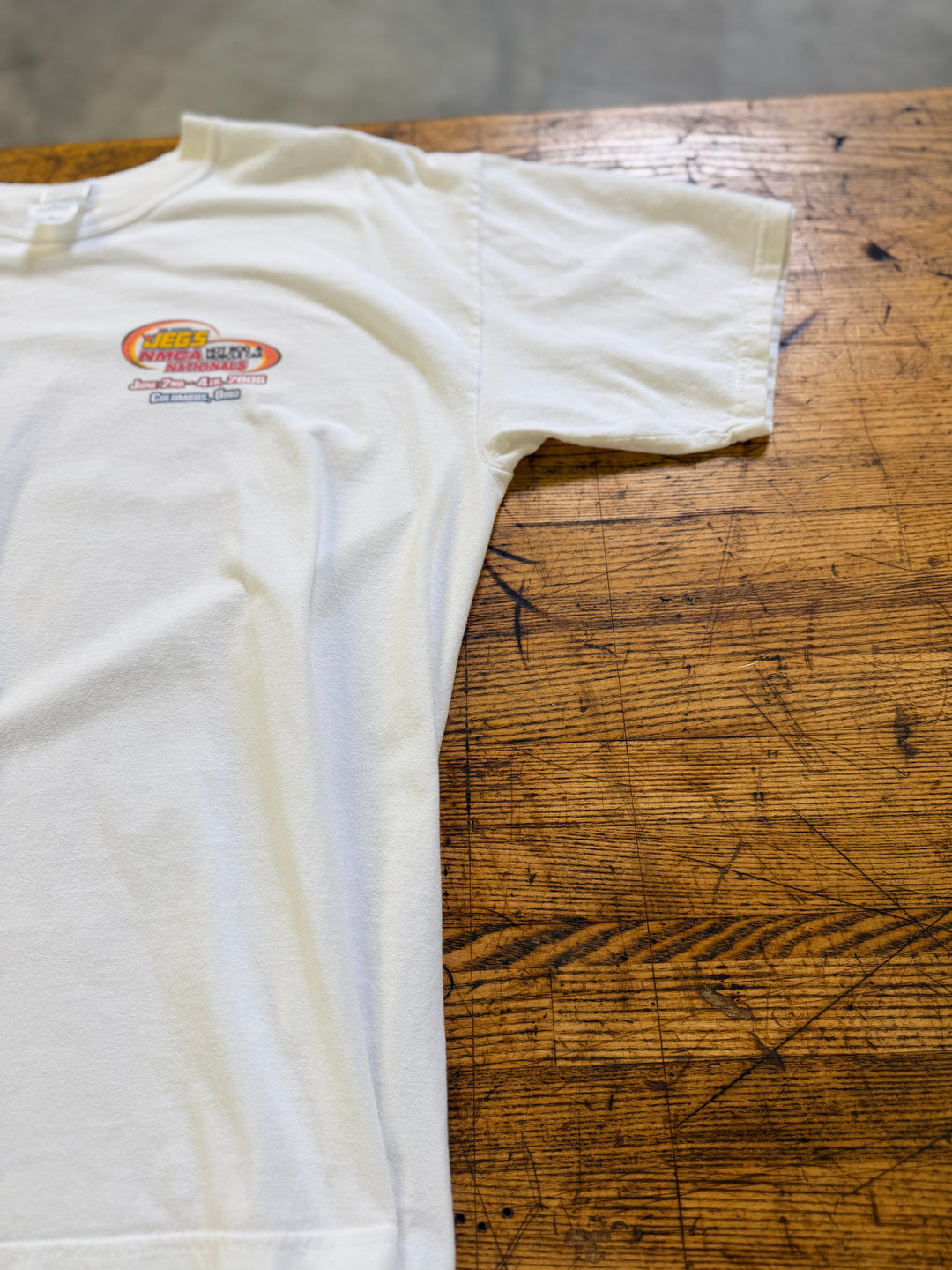 Vintage 2006 JEGS NMCA Hot Rod & Muscle Car Nationals T-Shirt XL – National Trail Raceway