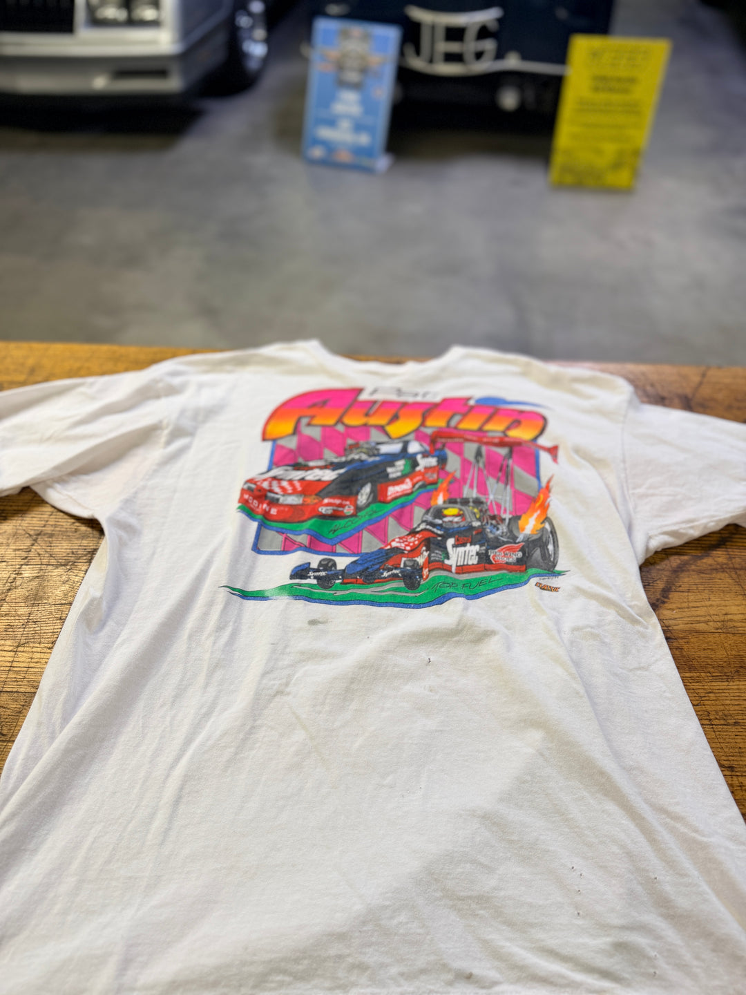 1994 Pat Austin “Back in Black” Tour Tee  W.A.R. Racing — Size XXL