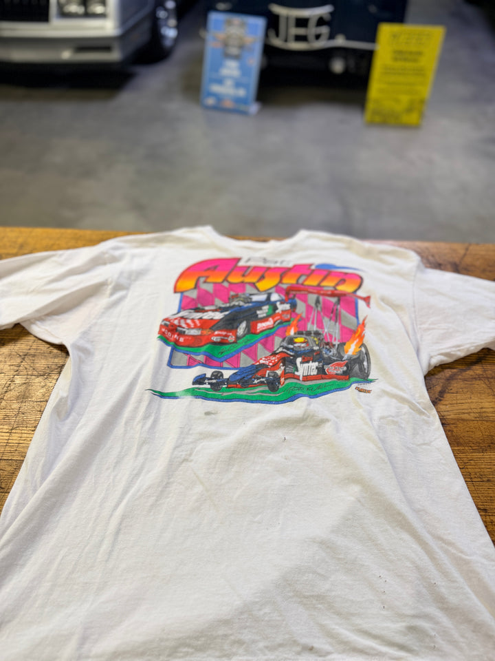 1994 Pat Austin “Back in Black” Tour Tee  W.A.R. Racing — Size XXL