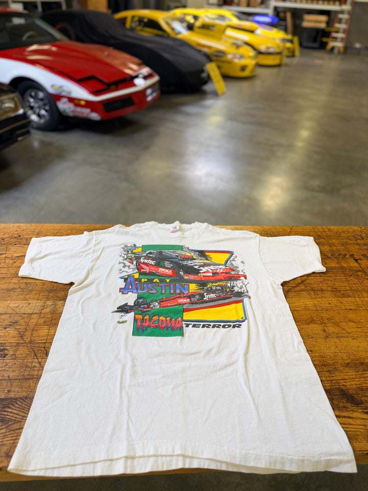 Vintage 1996 Pat Austin Tacoma Terror Double Sided Tee XL