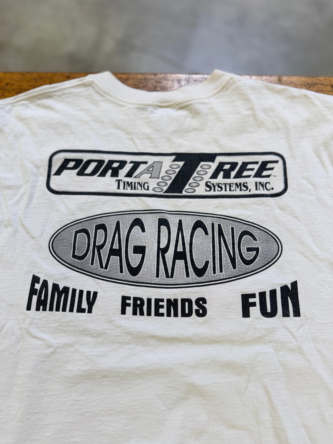Vintage 1998 Porta Tree Snoozers Are Losers Tee XL Drag Racing Double Sided