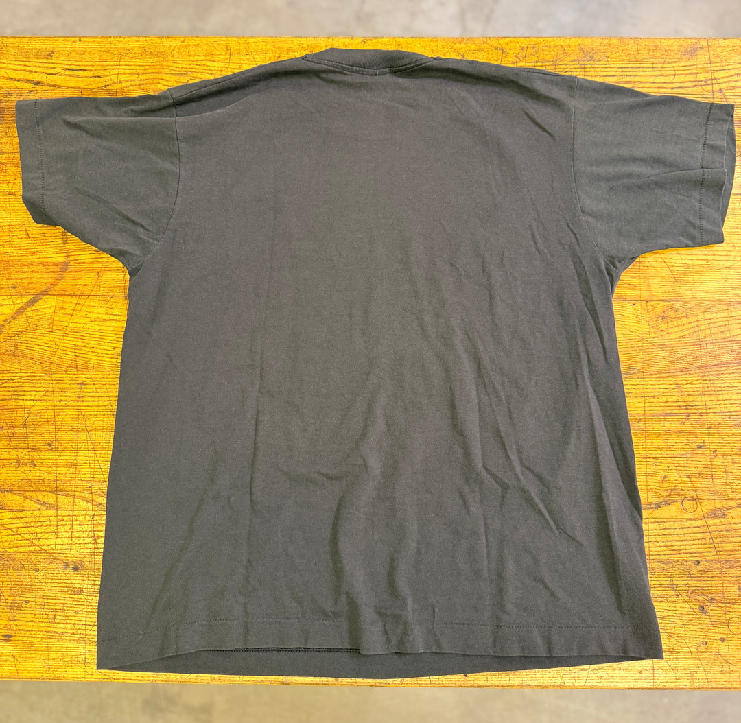 Vintage 90s Quaker City Dragway Tee (L) – Salem Ohio Drag Racing Single Stitch Shirt
