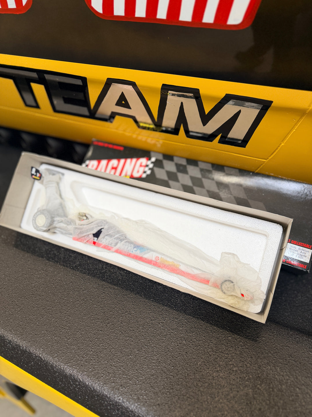 Joe Amato Keystone & Shelly Anderson Western Auto 1996 Top Fuel 1:24 Diecast 2-Car Kit – NHRA Action