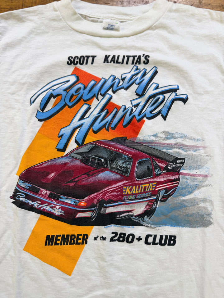 Vintage Scott Kalitta “Bounty Hunter” NHRA Funny Car Tee (Mid 80s) – Size Large
