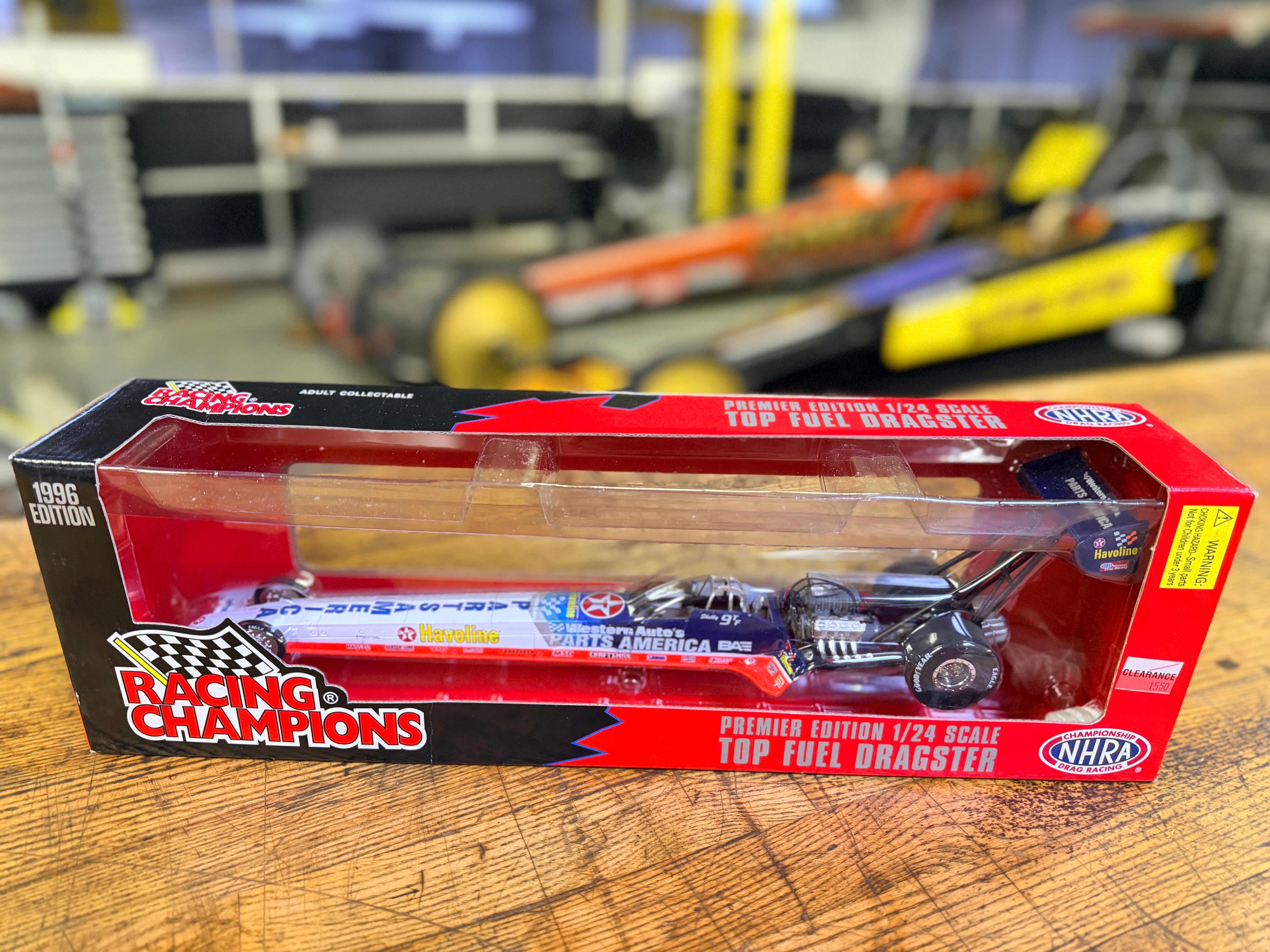 Shelly Anderson 1997 Western Auto Top Fuel Dragster 1:24 Racing Champi ...