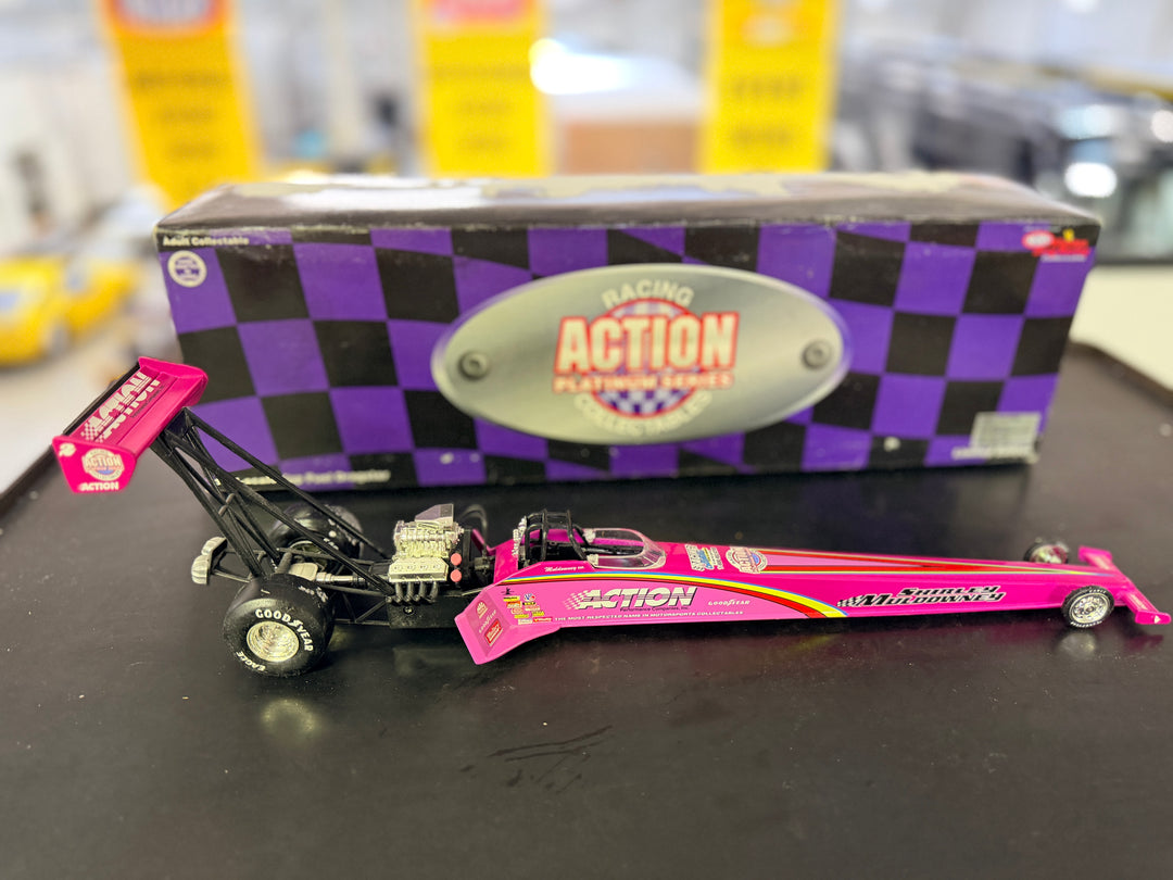 Shirley Muldowney Action Pink 1997 Top Fuel Dragster 1:24 Action Collectibles 1 of 9000