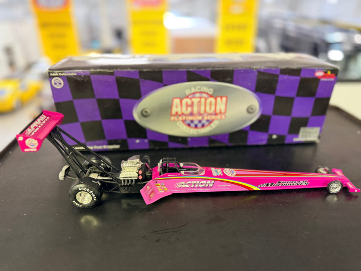Shirley Muldowney Action Pink 1997 Top Fuel Dragster 1:24 Action Collectibles 1 of 9000