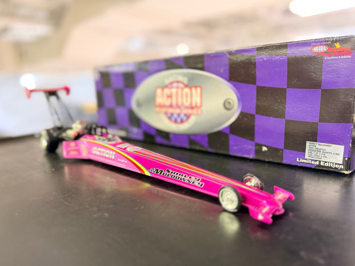Shirley Muldowney Action Pink 1997 Top Fuel Dragster 1:24 Action Collectibles 1 of 9000