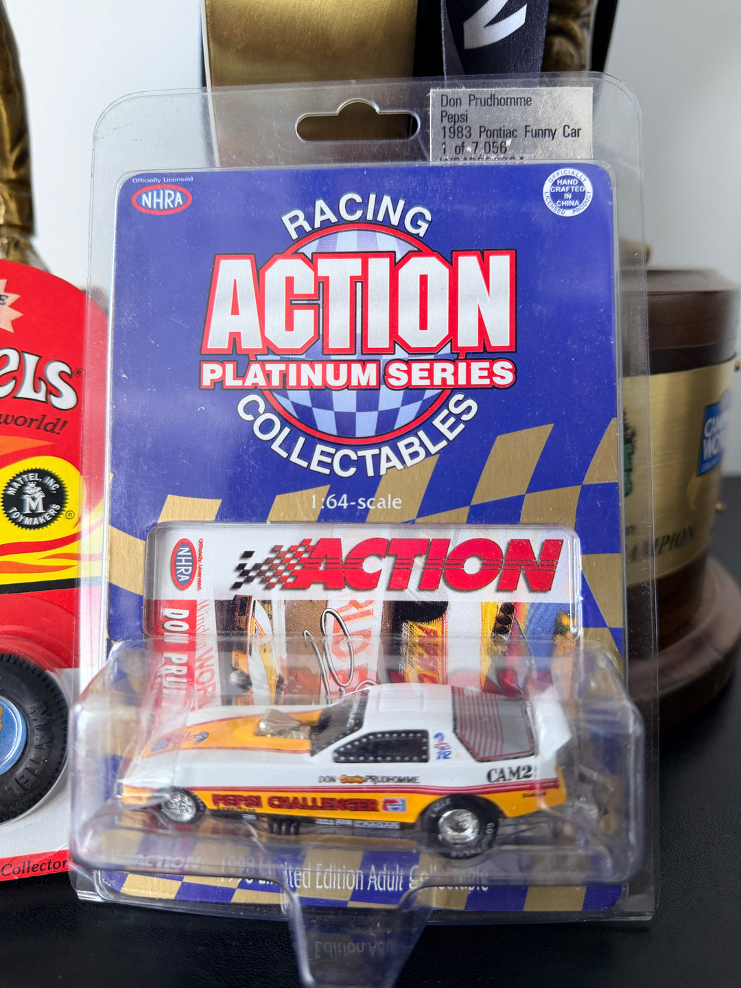 Don “The Snake” Prudhomme Funny Car Snake 2-Pack – Plymouth Cuda & 1983 Pepsi Challenger (1:64 Scale)