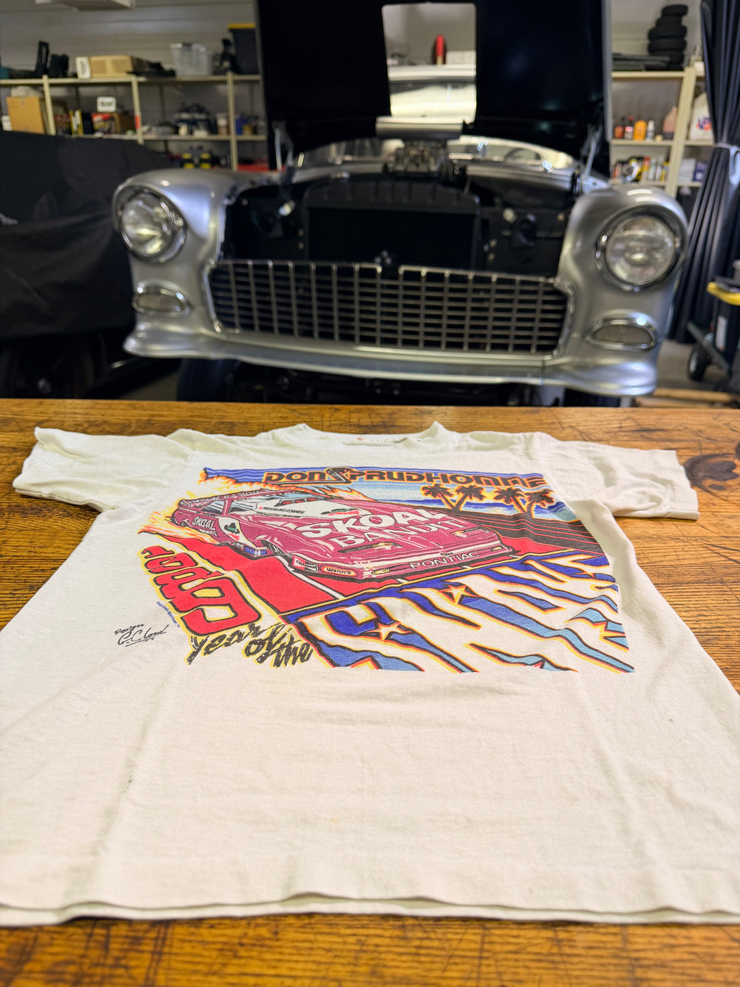 Vintage 1989 Don “The Snake” Prudhomme Skoal Bandit Funny Car Small T-Shirt – NHRA Legend Racing Tee | Rare Collectible