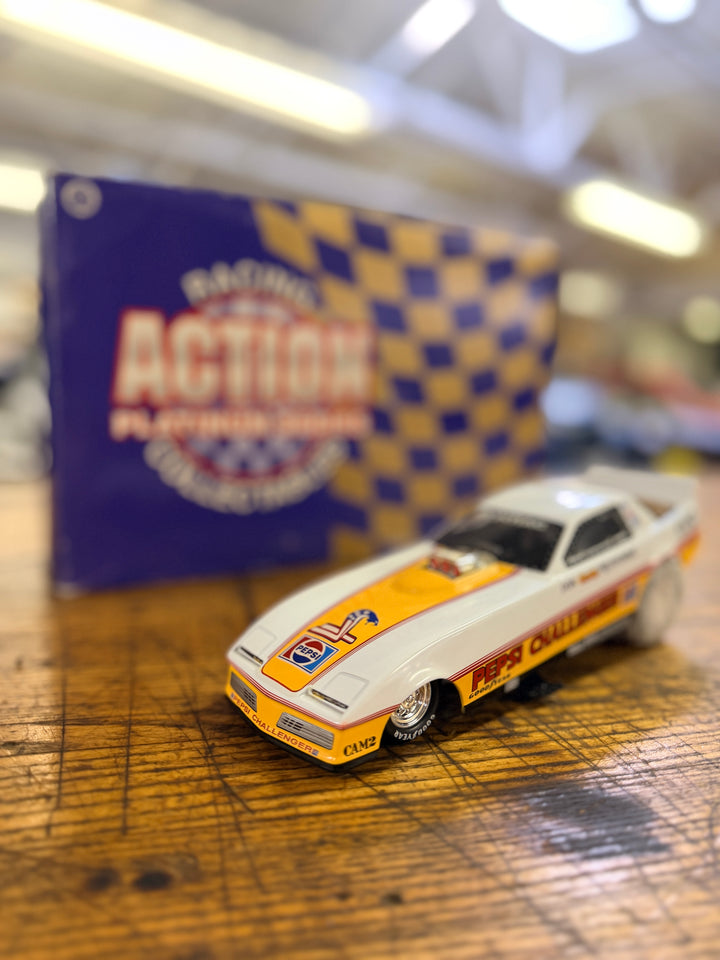 Don “The Snake” Prudhomme 1983 Pepsi Challenger Pontiac Funny Car 1:24 – NHRA Diecast