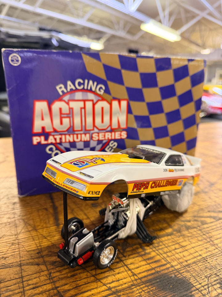 Don “The Snake” Prudhomme 1983 Pepsi Challenger Pontiac Funny Car 1:24 – NHRA Diecast
