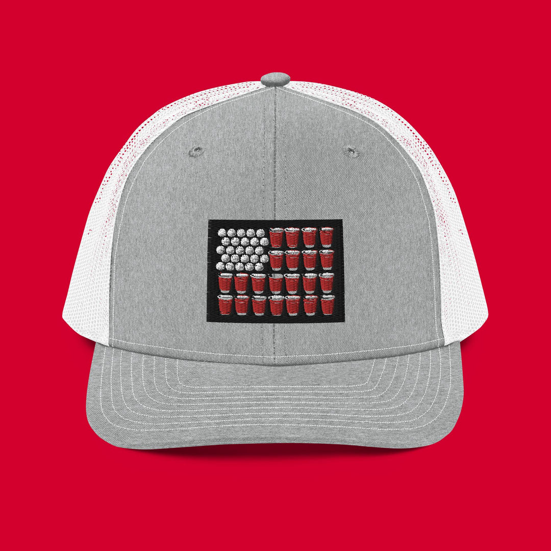 Beer Pong USA Trucker Hat