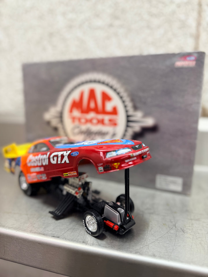 John Force Elvis 1998 & Superman 1999 Mustang Funny Cars 1:24 Diecast Kit – NHRA MAC Tools